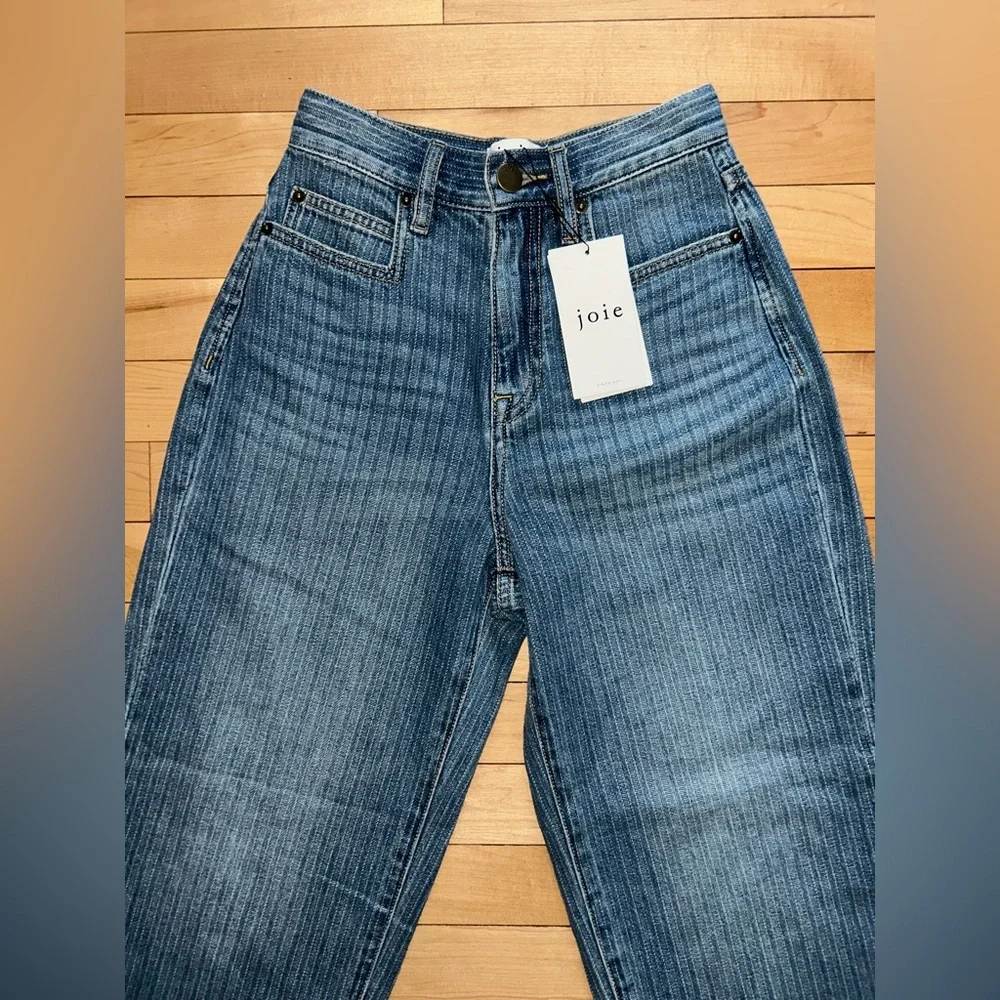 NEW ! NWT JOIE Cordelia High Rise Slouchy Ankle Jean Soho Wash Size 23